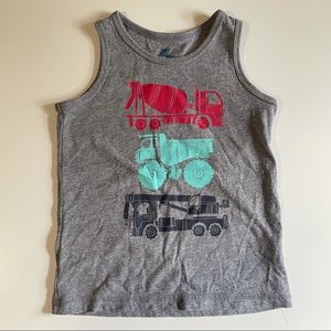 Gray Toddler Construction Vehicle Tank